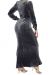 Maxi Dress, EDITH Velvet Silver