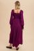 Dress, LADY AMELIA Midnight Plum