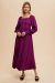 Dress, LADY AMELIA Midnight Plum