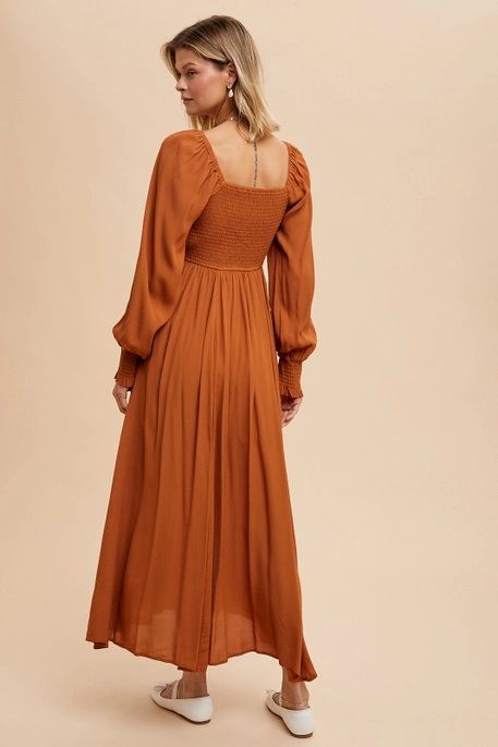 Dress, LADY AMELIA Rust