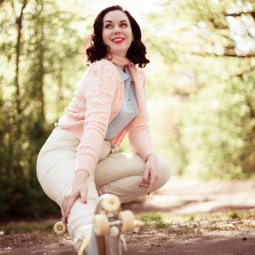 light blue dressy top