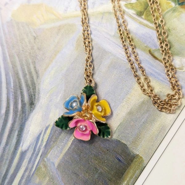 Necklace, FLORAL