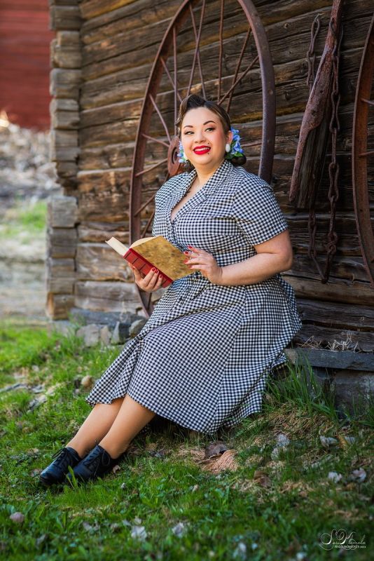 Swing Dress, CATERINA Gingham