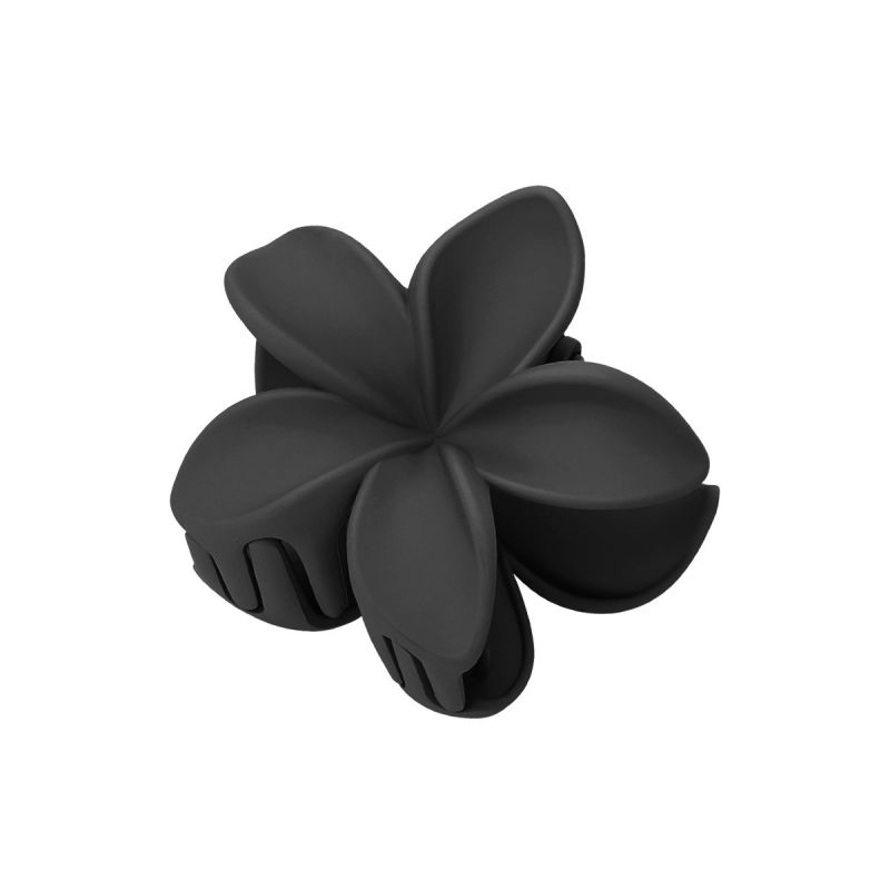 Hair Clip, HIBISCUS Matta Black