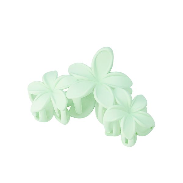 Hair Clip, 3 HIBISCUS Matta Mint