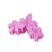 Hair Clip, 3 HIBISCUS Matta Pink