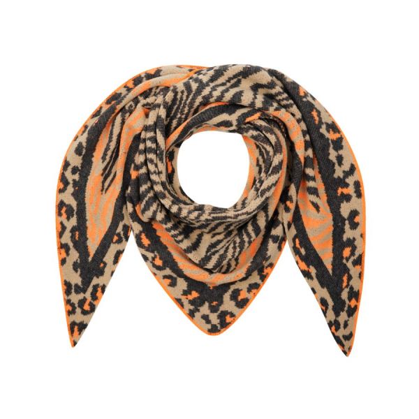 Scarf, ZEBRA Orange