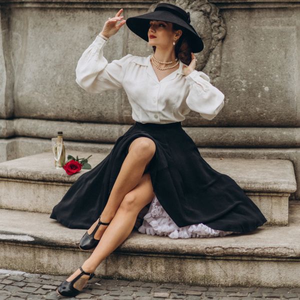 Blouse, SEAMSTRESS OF BLOOMSBURY Poppy Ivory