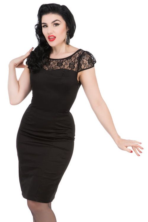 Pencil Dress, HR LACE WIGGLE (4050)