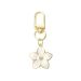 Keyring, Small Flower Ivory