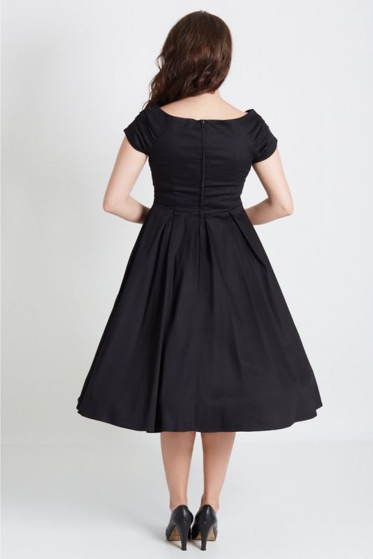 Kellomekko, LILY 50s Black (873)