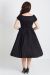 Swing Dress, LILY 50s Black (873)