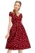 Kellomekko, LILY 50s Burgundy Polkadot (873)