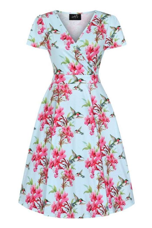 Swing Dress, LYRA MINI Hummingbird