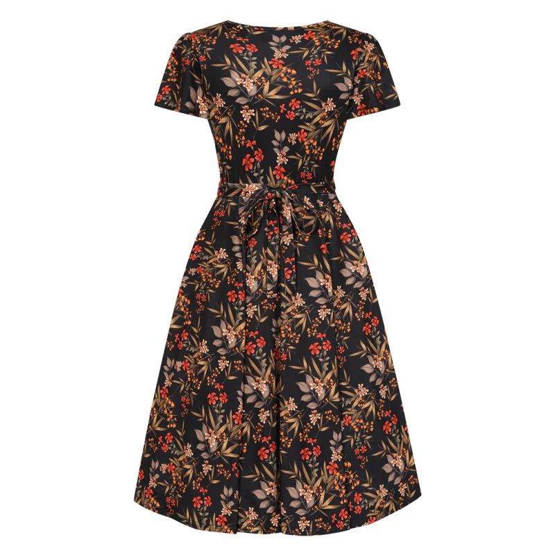 Swing Dress, LYRA Leaves