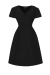 Swing Dress, LYRA MINI Black