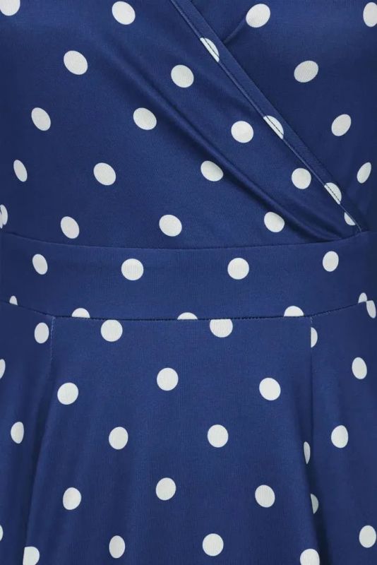 Kellomekko, LYRA Navy Polkadot