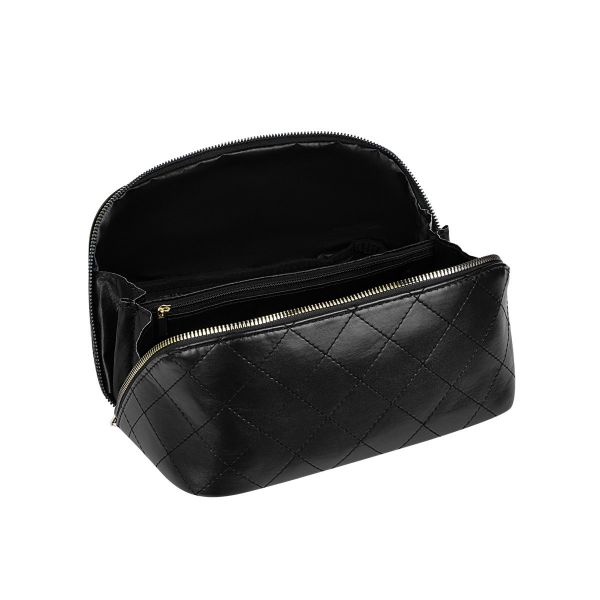 Cosmetic Bag, Diamond Black