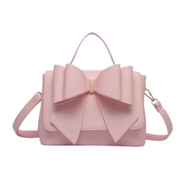 Handbag, MARY Bow Pink