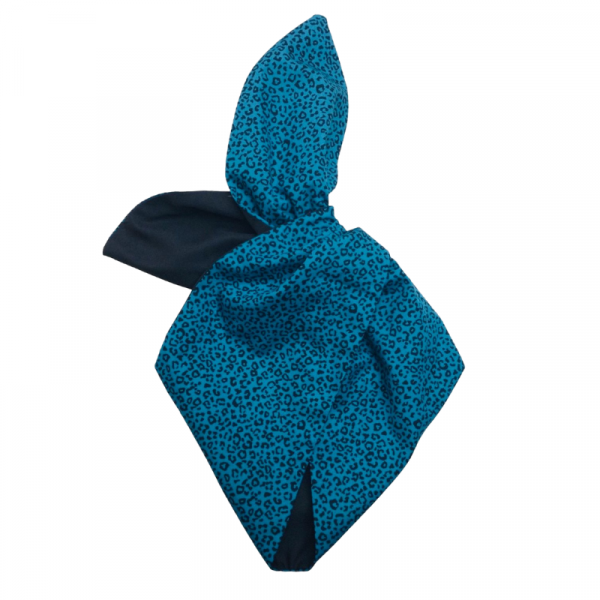 Hairband, BE BOP Tiny Leopard Teal