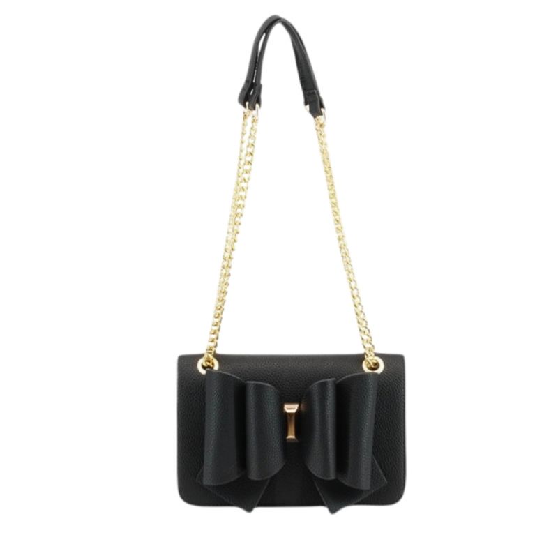 Handbag, DOROTHY Bow Black