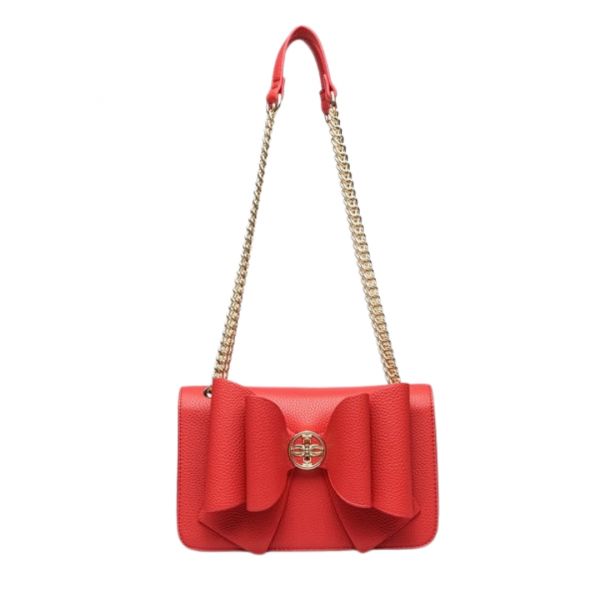 Handbag, DOROTHY Bow Red