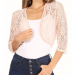 Lace Bolero, Peach