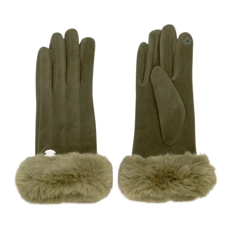 Gloves, LANE Olive