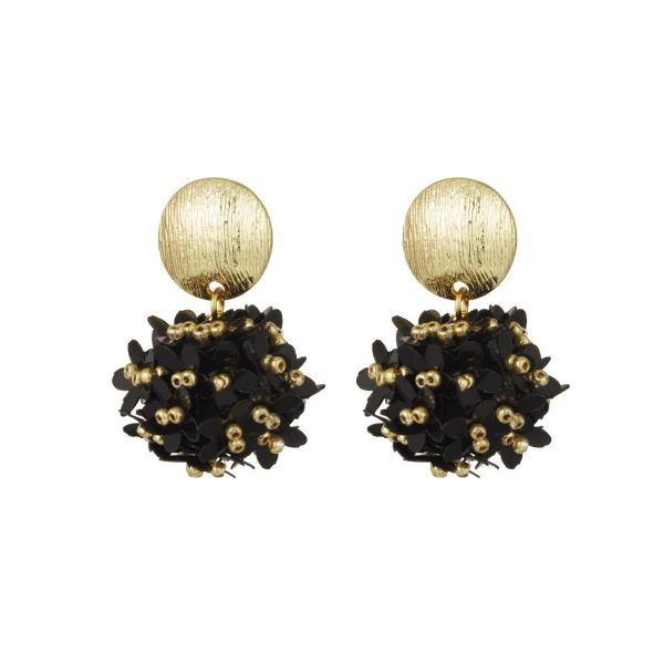 Earrings, POP Black