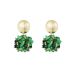 Earrings, POP Green