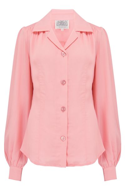 Blouse, SEAMSTRESS OF BLOOMSBURY Poppy Light Pink