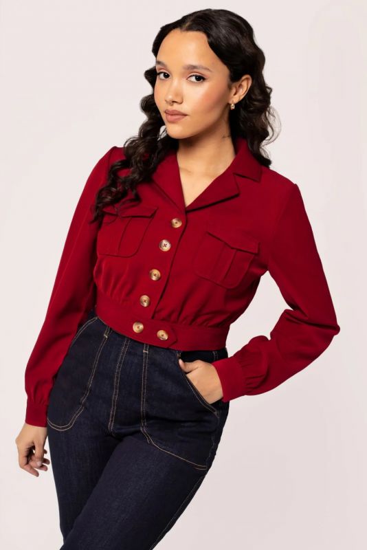 Jacket, RAVENWOOD Dark Red (80026)