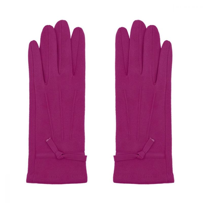 Gloves, RIBBON Magenta