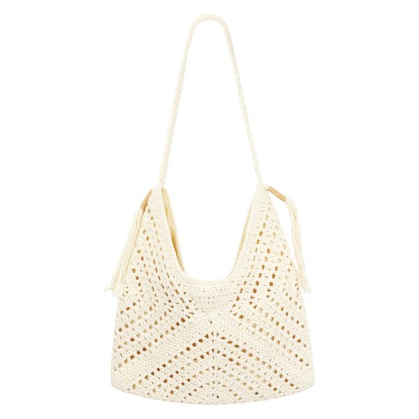 Handbag, RIVIERA Ivory