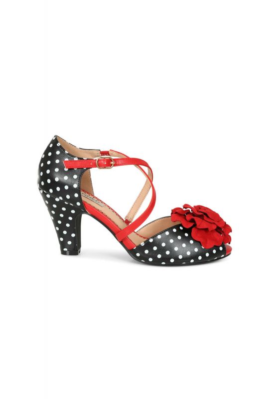 Shoes, KELLY LEE Pin Up Polkadot (71232)