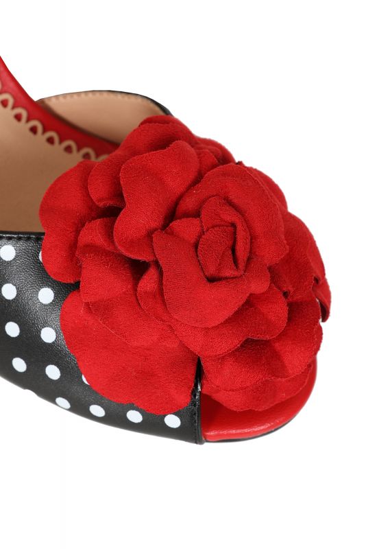 Shoes, KELLY LEE Pin Up Polkadot (71232)