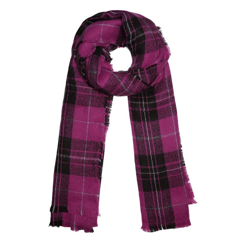 Scarf, TARTAN Magenta