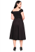 Swing Dress, DOLORES Black