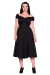 Swing Dress, DOLORES Black