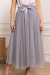 Tulle Skirt, PARIS Light Grey