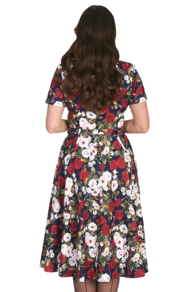 Swing Dress, DARK ROSE (17001)