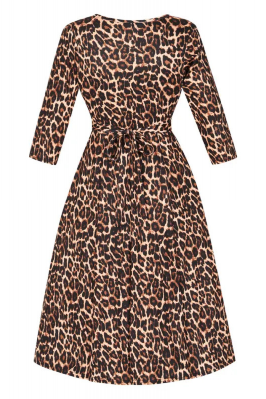 Swing Dress, LYRA Leopard LS