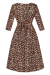 Swing Dress, LYRA Leopard LS