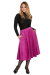 Swing Skirt, VELVET DREAMS Purple (25613)