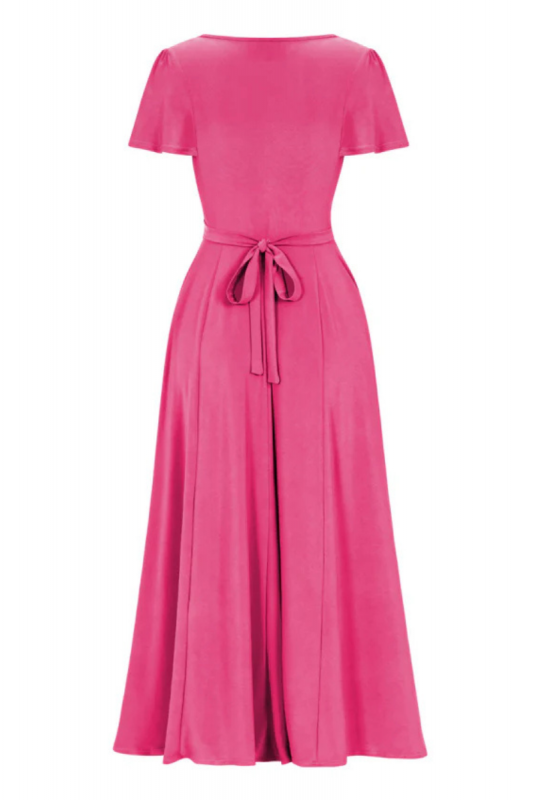 Maxi Dress, LYRA Cerise