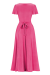 Maxi Dress, LYRA Cerise