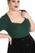 Top, PHILIPPA Bottle Green (60155) 