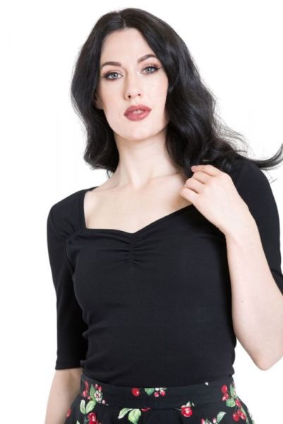 Top, PHILIPPA Black (60155)